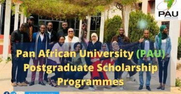 Pan African University (PAU) Postgraduate Scholarship Programmes 2021