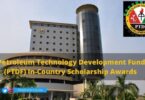 Petroleum Technology Development Fund (PTDF) In-Country Scholarship Awards