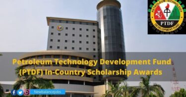 Petroleum Technology Development Fund (PTDF) In-Country Scholarship Awards