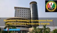 Petroleum Technology Development Fund (PTDF) In-Country Scholarship Awards