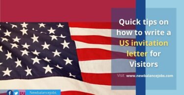 how to write a US invitation letter for Visitors