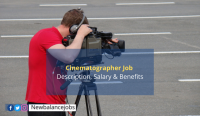 Cinematographer Job Description, Salary & Benefits 2
