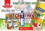 Anxin Industrial Technology Nigeria Limited / Dudu Milk Nigeria Recruitment 2021 (2 Job vacancies)