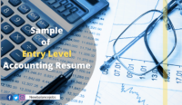 Sample of Entry Level Accounting Resume 4