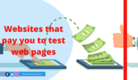 Websites that pay you to test web pages