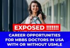 jobs for doctors without USMLE in USA