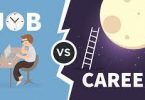 what is the difference between job and career 2
