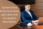 Government Entry-level Jobs, pay rates and occupation description