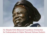 Sir Ahmadu Bello Memorial Foundation Scholarship for Undergraduate & Higher National Diploma Students 2