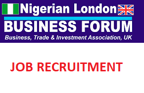 Nigerian London Business Forum (NILOBF) Recruitment for Contract Secretary 2