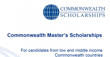 Commonwealth Master's Scholarships Programme