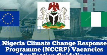 Nigeria Climate Change Response Programme (NCCRP)