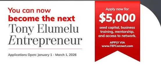 Tony Elumelu Entrepreneurship Programme [year] | www.tefconnect.com 1