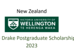 Victoria University of Wellington Therle Drake Postgraduate Scholarship