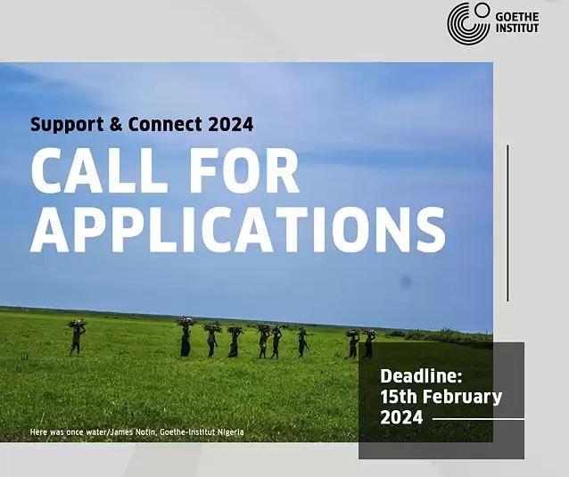 Goethe-Institut Nigeria Support & Connect Program