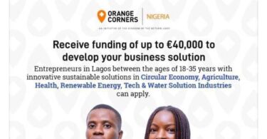 Orange Corners Nigeria Incubation Program