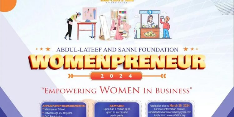 Abdul-Lateef and Sanni Foundation Womenpreneur