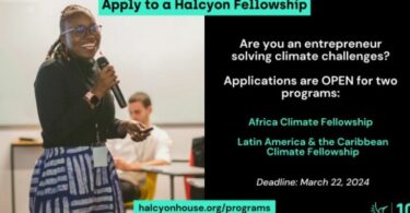 Halcyon Africa Climate Fellowship