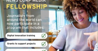 ICFJ News Corp Media Fellowship for Digital Innovation