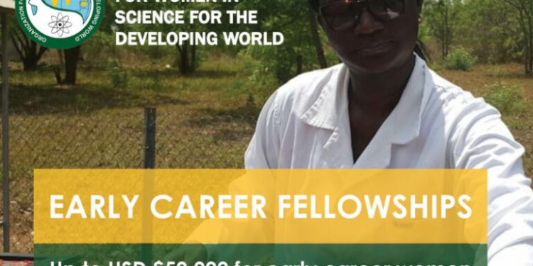 OWSD Early Career Fellowship Program 2024 for Women Scientists (Up to $50,000) 4 OWSD Early Career Fellowship Program
