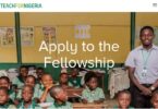 Teach for Nigeria Fellowship Program