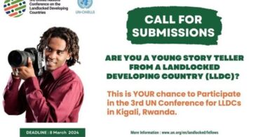 United Nations Conference on LLDC3 Young Storytellers Fellowships