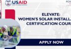 Women’s Solar Installation Certification Course