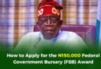 Federal Government Bursary (FSB) Award