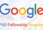 Google PhD Fellowship Program