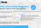 NerdzFactory NYSC Internship Program