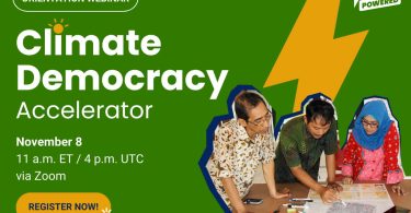 People Powered Climate Democracy Accelerator (CDA)
