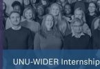 UNU-WIDER Internship Program (Paid Internship)