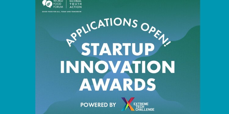World Food Forum (WFF) Startup Innovation Award for Innovators and Entrepreneurs