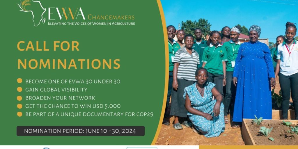 Elevating the Voices of Women in Agriculture in Africa Award