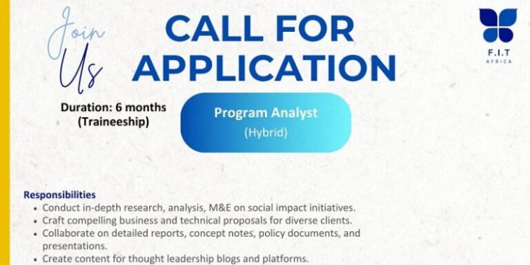 F.I.T. Africa Program Analyst Training