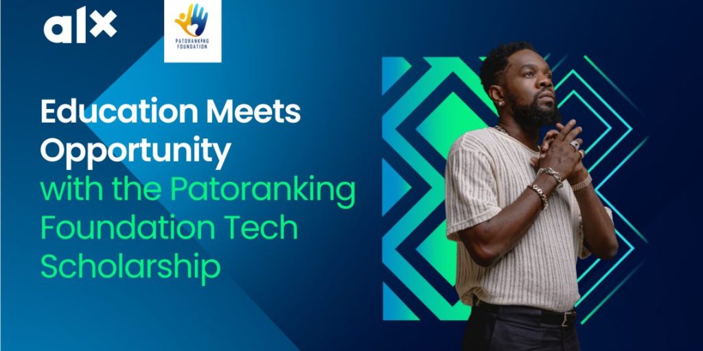 Patoranking Foundation Tech Scholarships/ ALX Africa Paid Internship Program