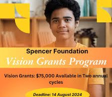 Spencer Foundation Vision Grants program