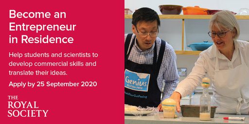 The Royal Society Entrepreneur in Residence (EiR) Scheme