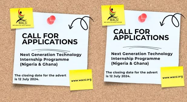 WACSI Next Generation Technology Internship Program