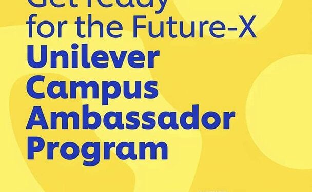 Unilever Nigeria’s Future-X Unilever Campus Ambassadors Program