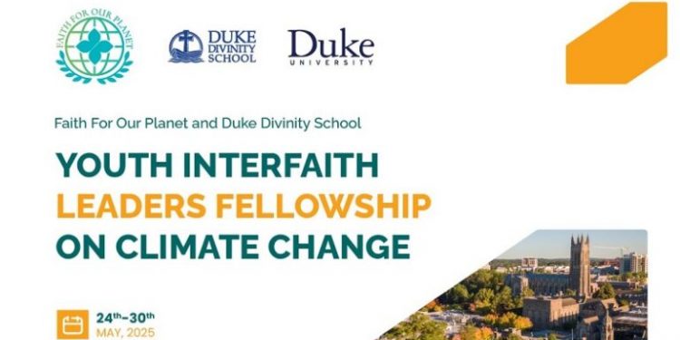 FFOP Youth Interfaith Leaders Fellowship on Climate Change
