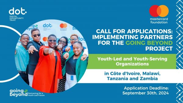 Call For Applications : Round 2 Partners for Going Beyond Project 2024 (USD 40,000 and 120,000 Grant)