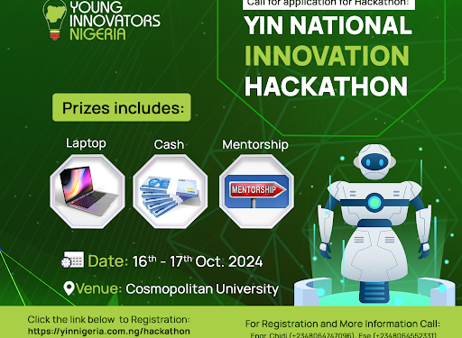Young Innovators Of Nigeria National Innovation Hackathon