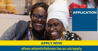 Fully-funded Atlantic Fellows for Social and Economic Equity program 2025