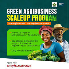 Green Agribusiness ScaleUp Program (GASUP)