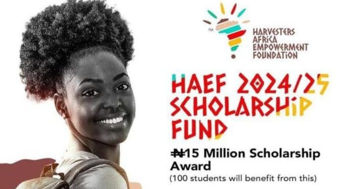 Harvesters Africa Empowerment Foundation Scholarship Fund
