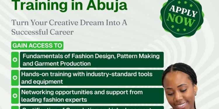 SMEDAN Free Fashion Design Training For Nigerian Youths