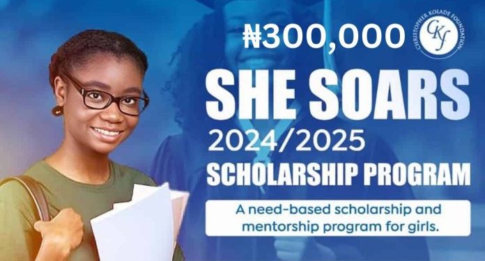CKF SHE Soars Scholarship For Nigerians