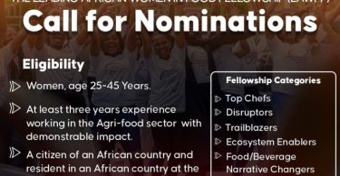 Leading African Women in Food Fellowship