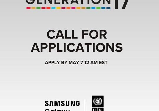 UNDP/Samsung Generation17 Program